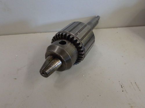 Jacobs 6a drill chuck with 2mt shank 0-1/2&#034; cap stk 2510 for sale