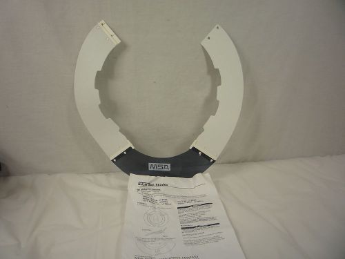 MSA 697290 Polyurethane Sun Shield for V-Gard Protective Caps, Medium, Cool Gray