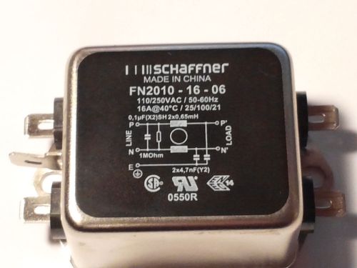 Schaffner FN2020-16-06 Power Line Filter 16A