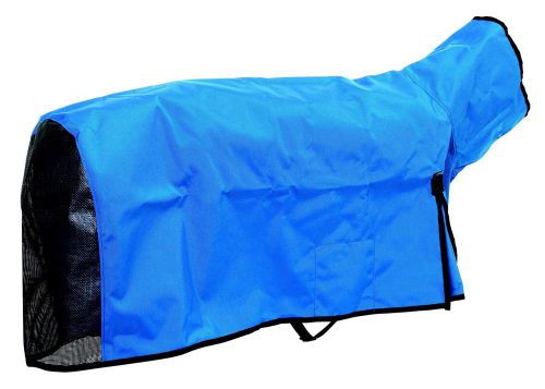 Weaver leather cordura sheep blanket with mesh butt - blue - medium for sale