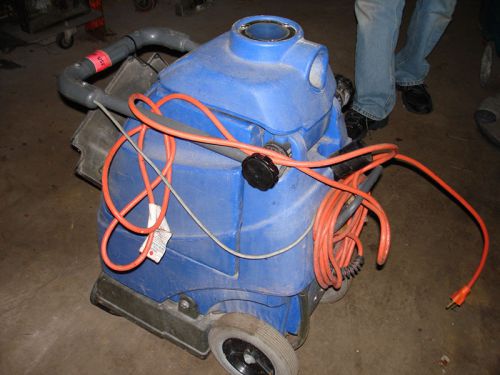Carpet extractor clean track 12 by clarke, for parts or repair for sale
