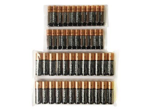 Duracell Coppertop Alkaline AA and AAA Batteries with DuraLock, 24 Pack Each