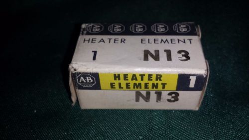 allen bradley n13 heater element new oem stock