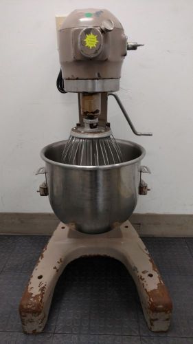 HOBART A-200F 20 QT Commercial Dough Mixer with Whisk &amp; Bowl - Floor Model