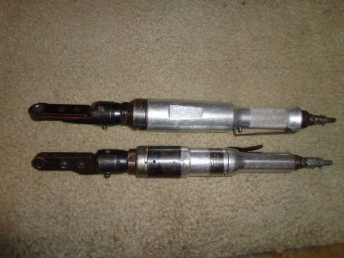 2 Vintage Gardner Denver Company Tools Air Ratchet Wrench, Nutrunners