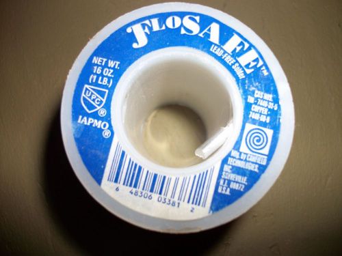 1 lb Roll of Flosafe solder