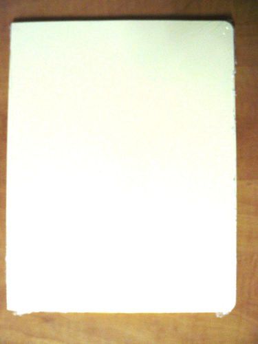 Linen Report Cover, Rounded Corner, Cream, 11.25&#034; x 8.75&#034;, 20ct