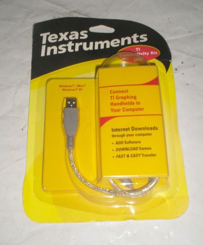Texas Instruments TI USB Connectivity Kit Connects Handhelds to PC Computer