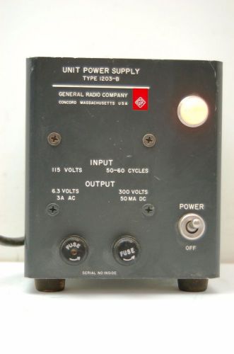 GR Type 1203B, Unit Power Supply