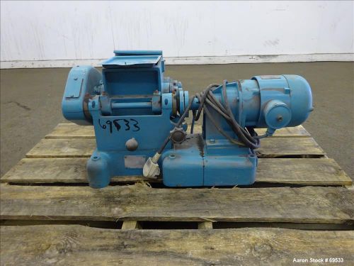 Used- Werner &amp; Pfleiderer Laboratory Double Arm Mixer, 0.53 Gallon (2 Liter) Wor