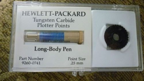 Hewlett6-Packard Tungsten Carbide Plotter Points, Long-Body Pen 0.25mm