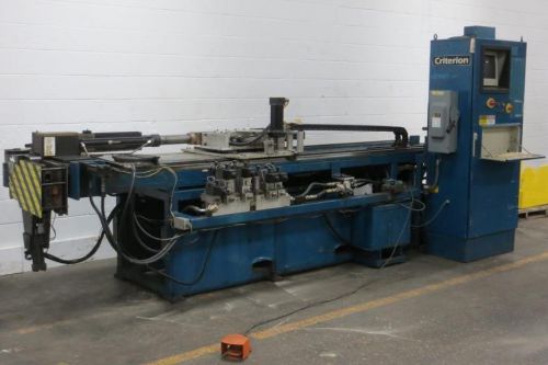 (1)  criterion 3-axis cnc type tube &amp; pipe bending machine - used - am7562 for sale