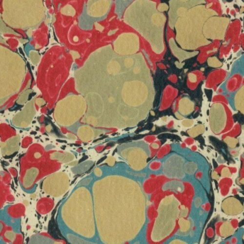 marbled paper for restoration marbling bookbinding Marmorpapier #5056
