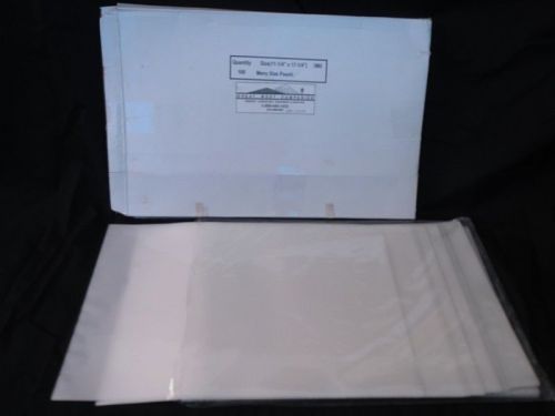 Laminating Pouches - 76 Pack  Menu Size (11.25 x 17.25&#034;) 3mil Thermal Sheets