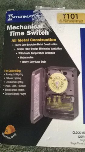 Intermatic T101 Mechanical Time Switch SPST Lockable New in Box