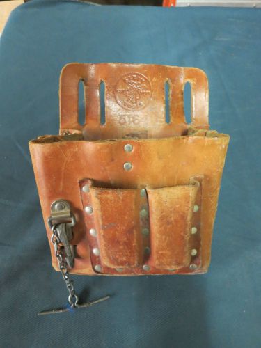 Klein Leather Tool Pouch Model Number 5164