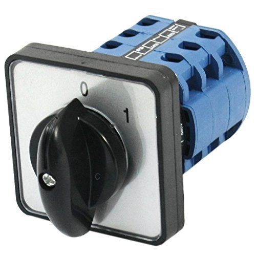 uxcell? Square Panel Mounting 2-Position 3-Phase Rotary Changeover Switch CA10