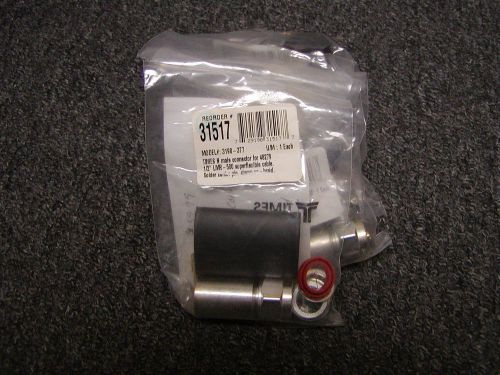 TIMES N MALE CONNECTOR FOR 48279 1/2&#034; LMR500 SUPERFLEXIBLE CABLE.NEW LOT OF 4