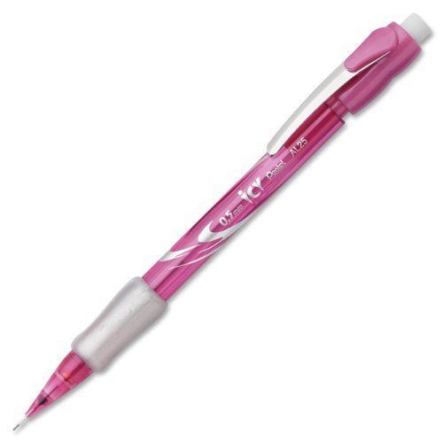 Pentel icy automatic pencil, 0.5mm, rose barrel, box of 12 (al25tb) for sale