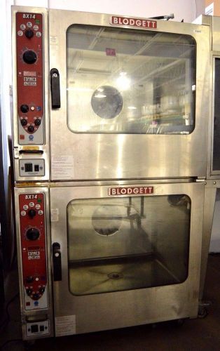 Blodgett bcx-14g doubl 40&#034; double gas combination oven/steamer for sale