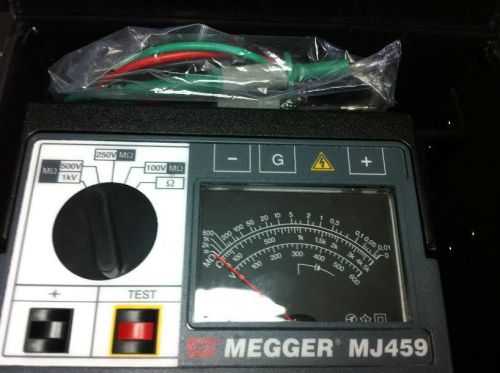 Megger MJ459 with calibration certificate