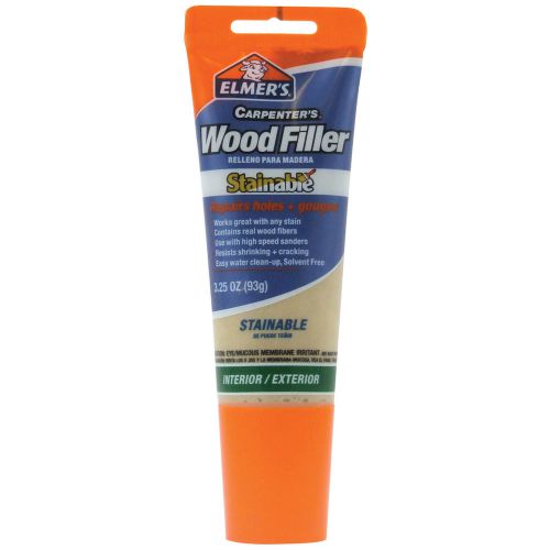 Elmers Stainable Carpenters Wood Filler 3.25 Ounce Tubes-White 026000008877