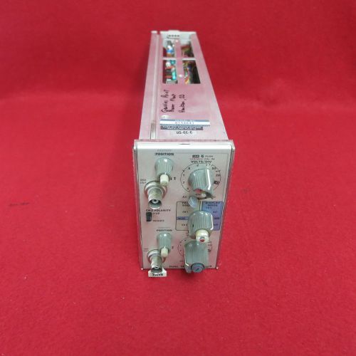 Tektronix Tek 7A18 2-Channel Dual Trace Amplifier Plug in O&#039;scope (Parts/Repair)