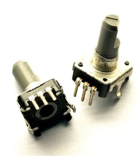 10Pcs Rotary encoder with switch EC12 Audio digital potentiometer 15mm handle