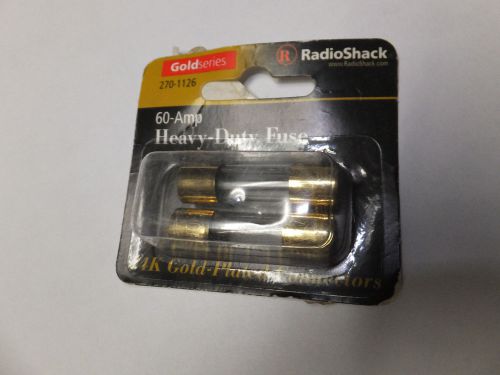 Radio Shack 270-1126  60 amp Fuse Pack of Two