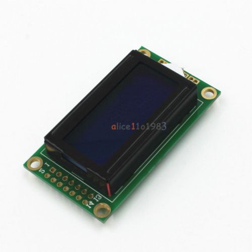 Blue 0802 LCD 8x2 Character LCD Display Module 5V LCM For Arduino Raspberry pi