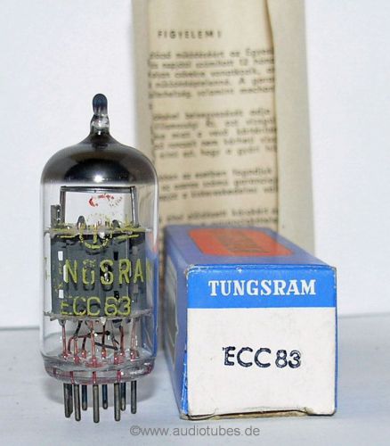 1 new tube Tungsram ECC83 12AX7  (508037)  original box