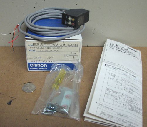 OMRON E3SA-DS50C43A   PHOTOELECTRIC SWITCH   12 TO 24VDC