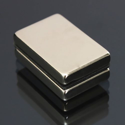 2Pcs Super Strong Big Block Neodymium 30x20x5mm Rare Earth Fridge Magnet N50