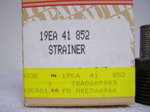 Carrier strainer Part # 19EA-41-852.