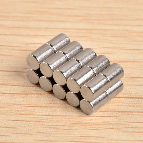 20pcs N40 Dia 4x6mm Cylinder Neodymium Magnets Rare Earth Strong Magnet