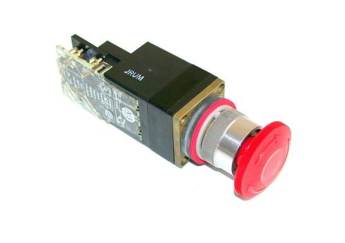 New allen bradley red e-stop push button   800mr-fxt6ak  (3 available) for sale