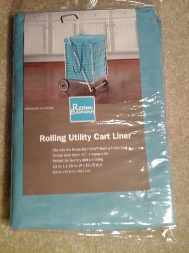 ROOM ELEMENTS UTILITY CART LINER, LAUNDRY/SHOPPING, 13&#034; L X 16&#034; W X 19.75&#034; H.
