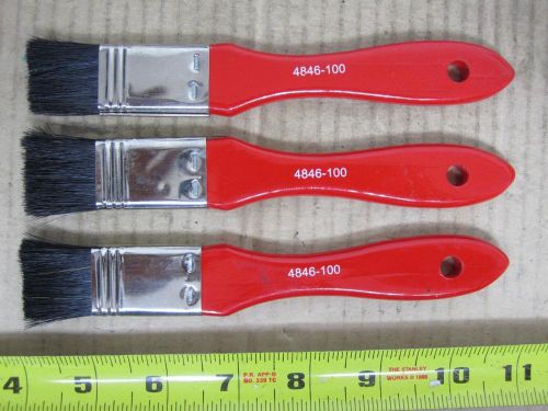 LOT OF 3 TOOL CLEANING BRUSHES MECHANIC AVIATION TOOL MACHINE CLEANING MACHINIST