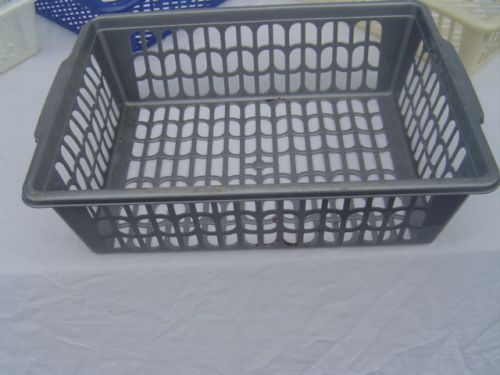 13&#034; Plastic Storage Baskets - LOTS of 10 ea.
