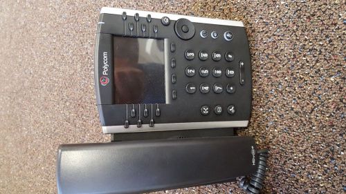 Used - Polycom VVX 410 12-line Desktop Phone - POE #2200-46162-025