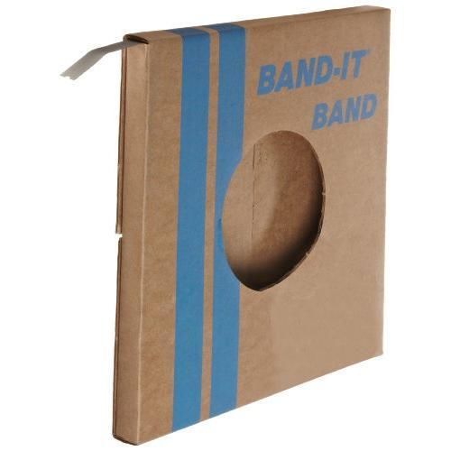 Band-it valu-strap band c13499, 200/300 stainless steel, 1/2&#034; wide x 0.015&#034; new for sale
