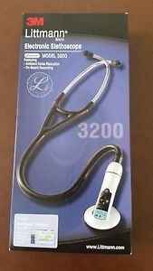 Electronic stethoscope 3m littmann model 3200nb for sale