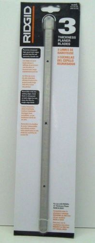 PLANER KNIVES  3 Thickness Blades RIGID 13&#034; DOUBLE EDGE use/ R4330 &amp; R4331 HD
