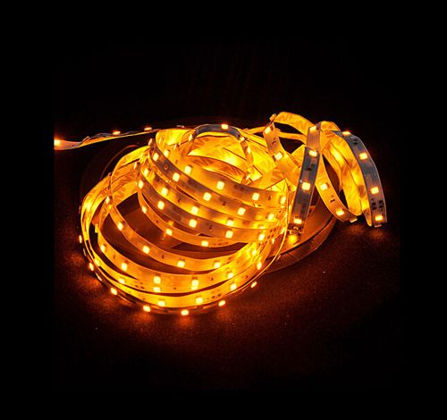 12v dc super bright 5m 3528 smd yellow 300 leds waterproof flexible strip light for sale