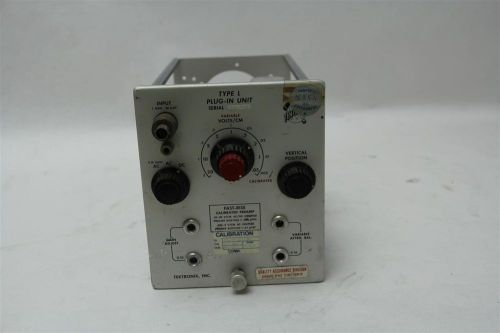 Tektronix Type L Plug-In Fast-Rise Calibrated Preamp AC/DVD Coupled  .05-20 V/CM