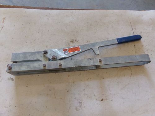 THOMAS &amp; BETTS PRT15 VERSA-TRAK PRESS TOOL FOR TAP &amp; SPLICE CONNECTIONS - USED