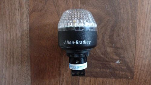 Allen Bradley Flashing LED Signal Light, 855PB-B24ME722 *working*
