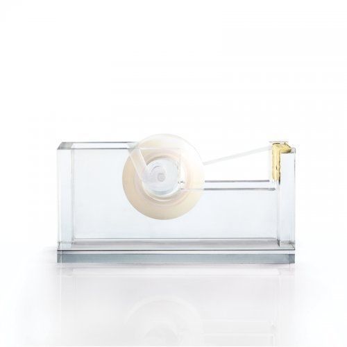 Russell + hazel acrylic gold tape dispenser for sale
