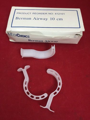 NEW BOX OF 12 MEDICHOICE VITAL SIGNS Berman Airway 10cm 412101