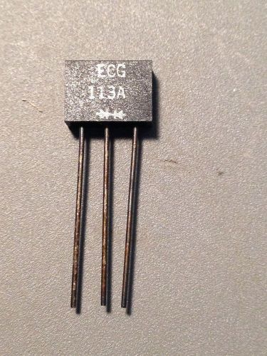 ONE ECG113A, 100V, 1500mA Dual Diode, Common Cathode - NOS